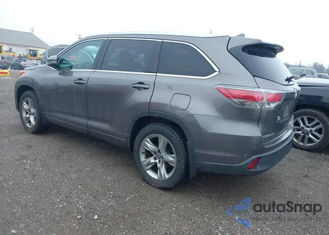 2016 Toyota Highlander Limited V6 z USA, uszkodzony, nr VIN 5TDDKRFH5GS300721